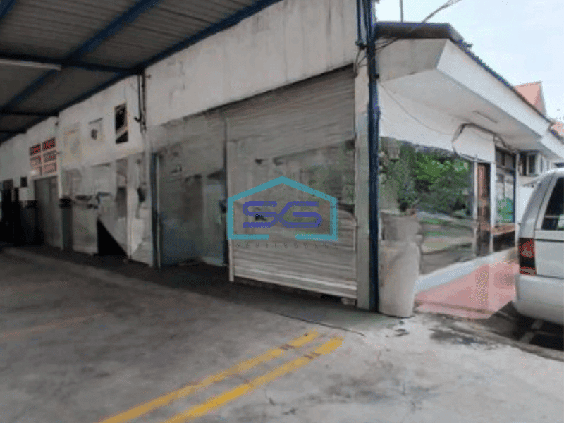 Disewakan Gudang Lokasi Strategis Pinggir Jalan Raya Cempaka Putih Luas Tanah 757 m²