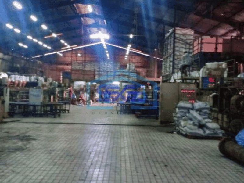 Dijual Ex pabrik di manis bitung dekat ke pintu tol kapasitas listrik besar