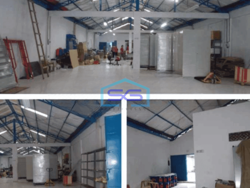 Dijual Gudang Luas Bangunan  580 m² di Cikupa Tangerang