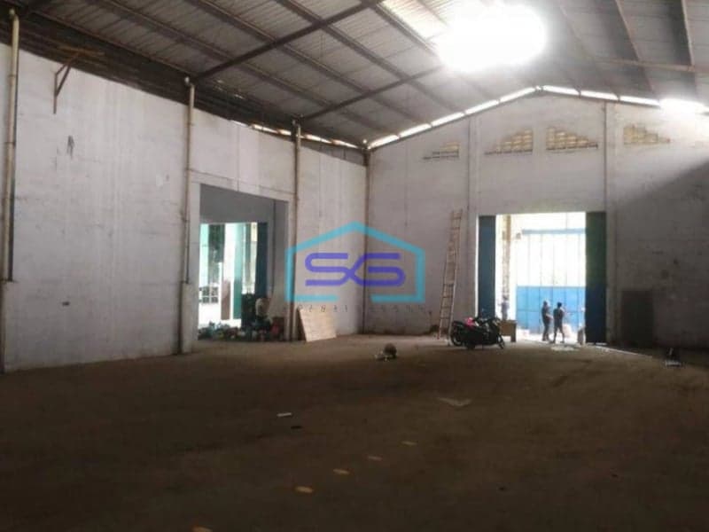 Disewakan Gudang Gandeng + Kantor + Mess Murah Daerah Dadap Perancis Tangerang Bebas Banjir Siap Pakai