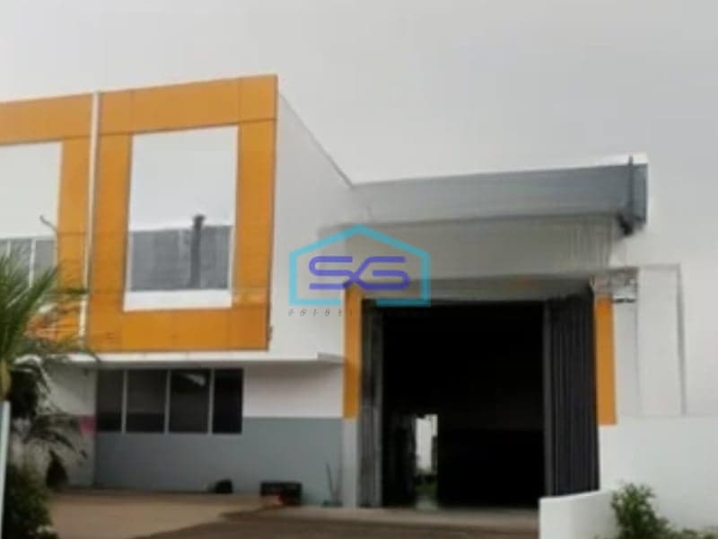 Dijual Gudang Kawasan Industri Jababeka Cikarang Bekasi Luas Tanah 599m2
