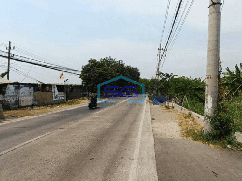 Dijual Tanah Murah Jl Raya Kepatihan Benowo Surabaya Cocok Untuk Pabrik Gudang LT 16000m2