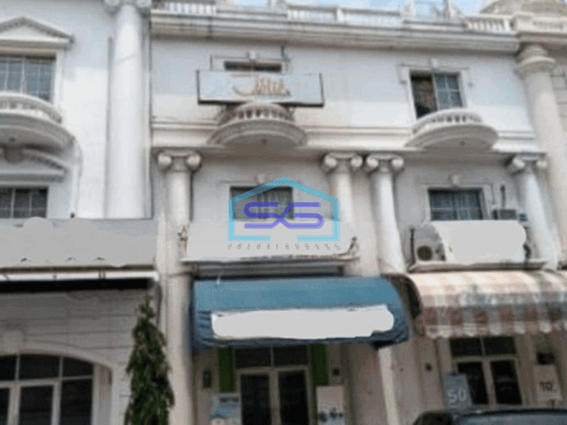 Dijual Ruko Bukit Golf Mediterania PIK Jakarta Utara Luas Bangunan 246m2