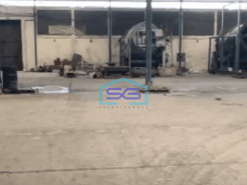 Disewakan Gudang Bebas Banjir Akses Container 40 Feet di Jatake Tangerang