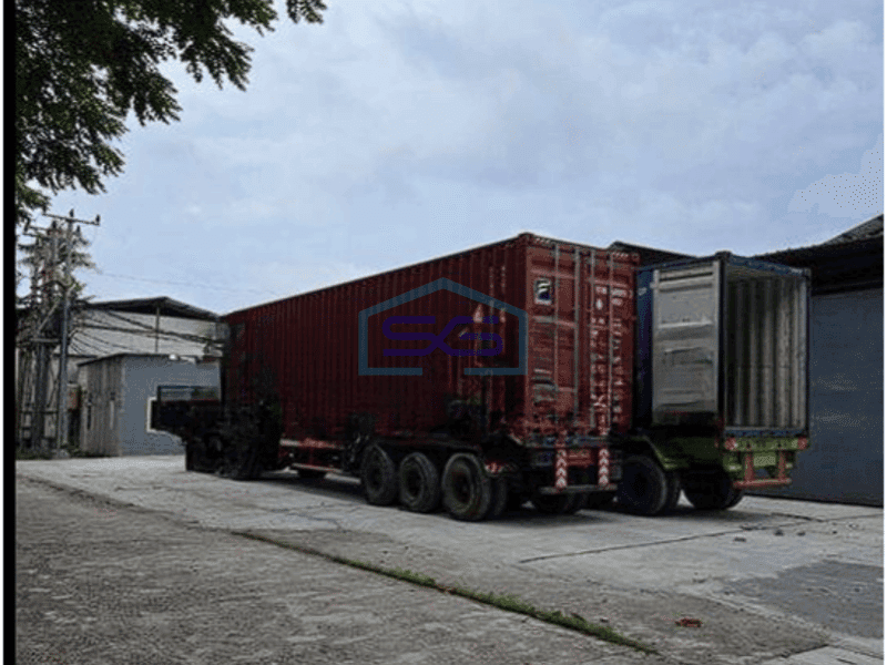 Disewakan gudang murah siap pakai di teluk naga