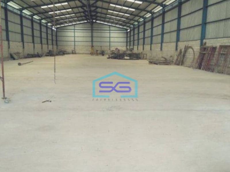 Dijual Gudang Pinggir Jalan Raya Bantar Panjang Cileles di Tigaraksa Tangerang LT 3800m2