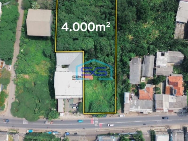 Dijual Tanah Kavling Di Daerah Narogong Bekasi Lokasi Sangat Strategis Luas Tanah 4000m2