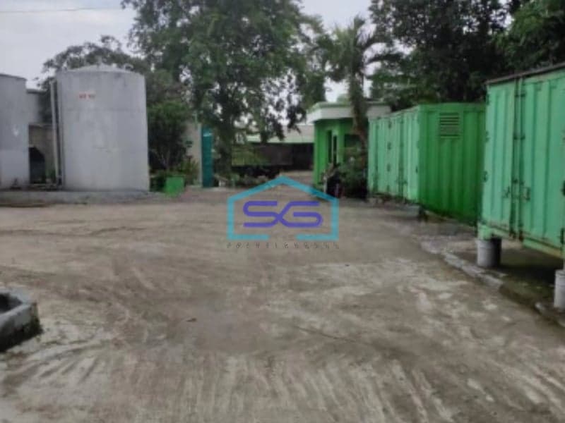 Dijual Pabrik Luar Kawasan Lokasi Strategis Cikarang Barat Bekasi LT 9786m2