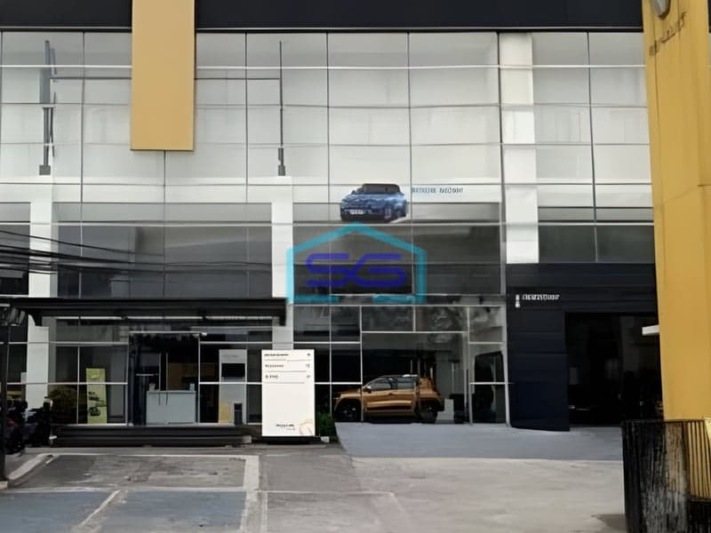 Dijual Tanah & Ruang Usaha Ex Dealer Mobil di Bsd Tangerang LT 2475m2
