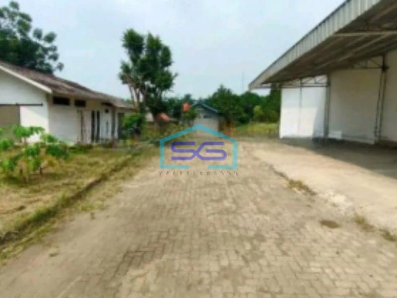 Dijual Tanah Di Pasar Kemis Tangerang Bebas Banjir Ada Bangunan Gudang LT 27070m2