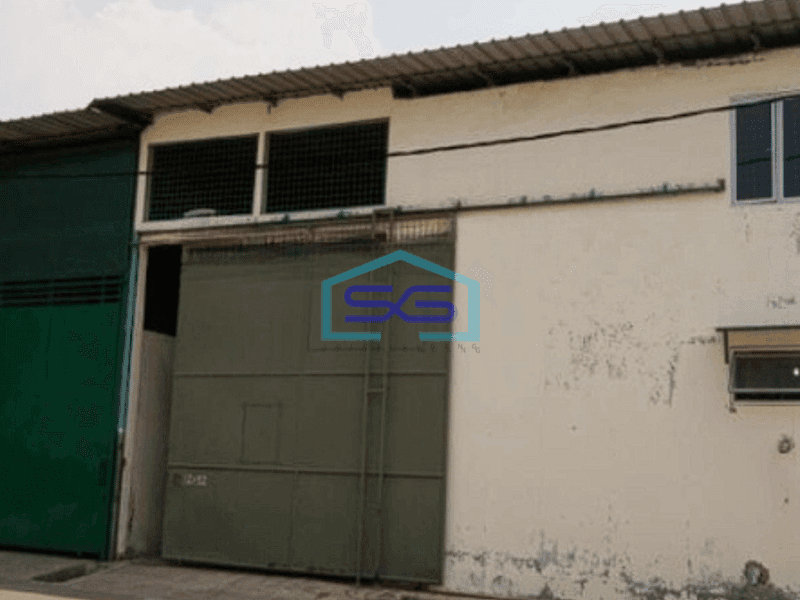 Dijual Gudang Izin Industri Masuk Kontainer 40ft Kuldesak di Dadap Tangerang LT 460m2