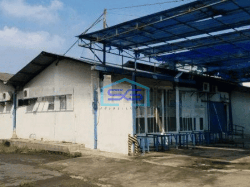 Dijual Pabrik di Pinggir Jalan Raya Bantar Gebang Bekasi Luas Bangunan 5283 m²