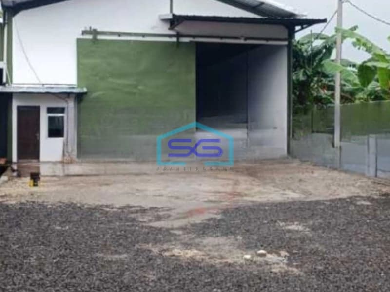Disewakan Gudang Luas Bangunan  1100 m² Lokasi Bebas Banjir di Bogor