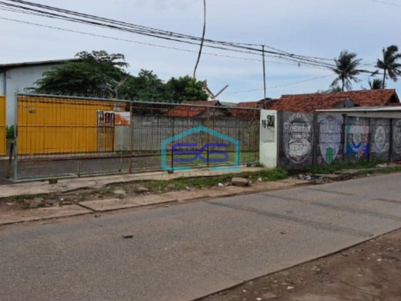 Dijual Tanah & Bangunan Gudang Di Sepatan Timur Tangerang Luas Tanah 2972m2