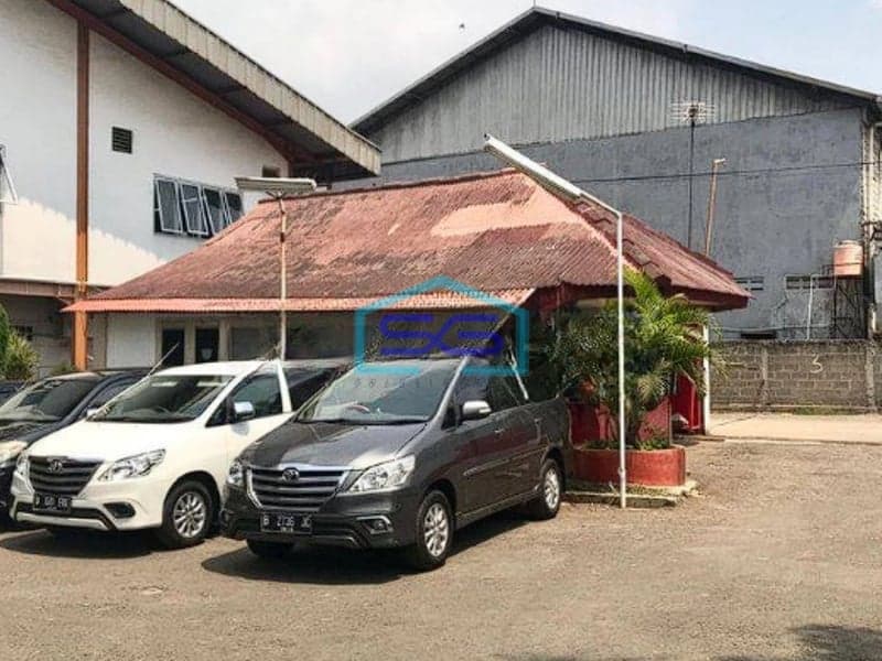 Disewakan Gudang Bagus EX Pabrik Garmen Siap Pakai di Cibitung Bekasi LT 4500m2