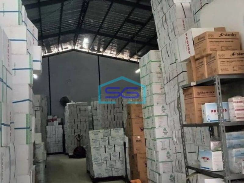 Disewakan Gudang Siap Usaha Di Bsd Taman Tekno Serpong Tangerang LT 450m2 Ada Kantor