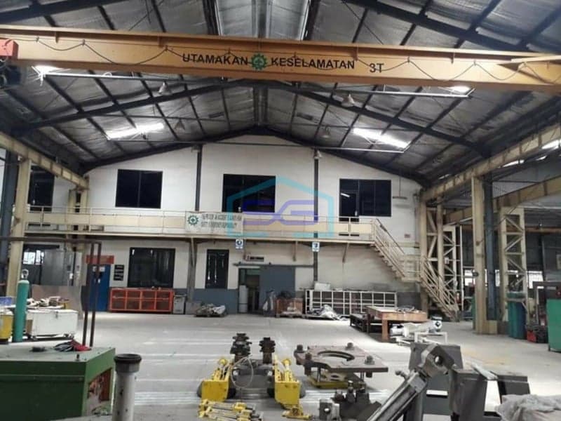 DiJual Gudang Workshop Jababeka 1 Cikarang, Pinggir Jalan Raya