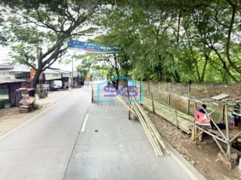 Dijual Tanah Pinggir Jalan Bisa Untuk Gudang, Pabrik Non Limbah  di Tigaraksa Tangerang LT 21000m2