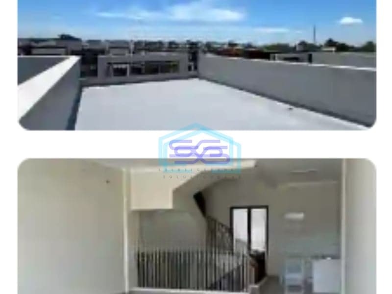 Disewakan Ruko Baru 2 Lantai di Downtown Drive Gading Serpong Tangerang Luas Bangunan  163 m²