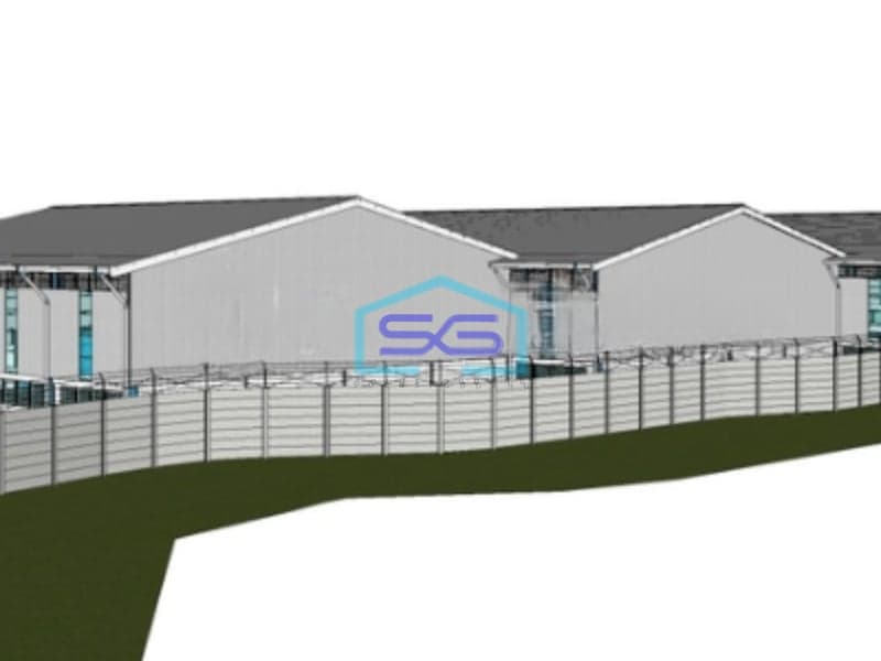 Disewakan Gudang Bagus Siap Huni Luas Bangunan 7200m2 di Sepatan Tangerang