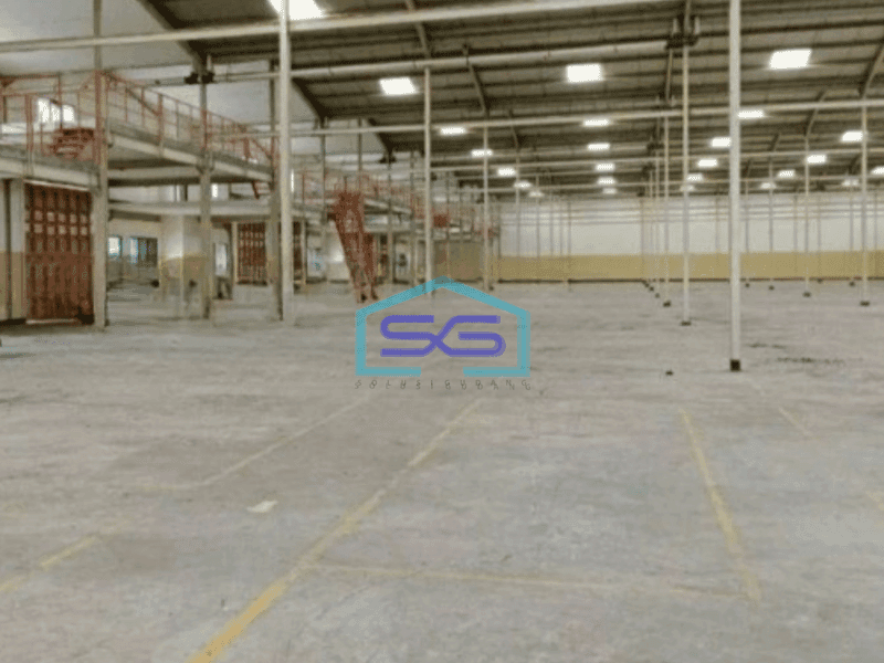 Diijual Gudang Industri Siap Pakai Luas Bangunan  504 m² di Balaraja Tangerang