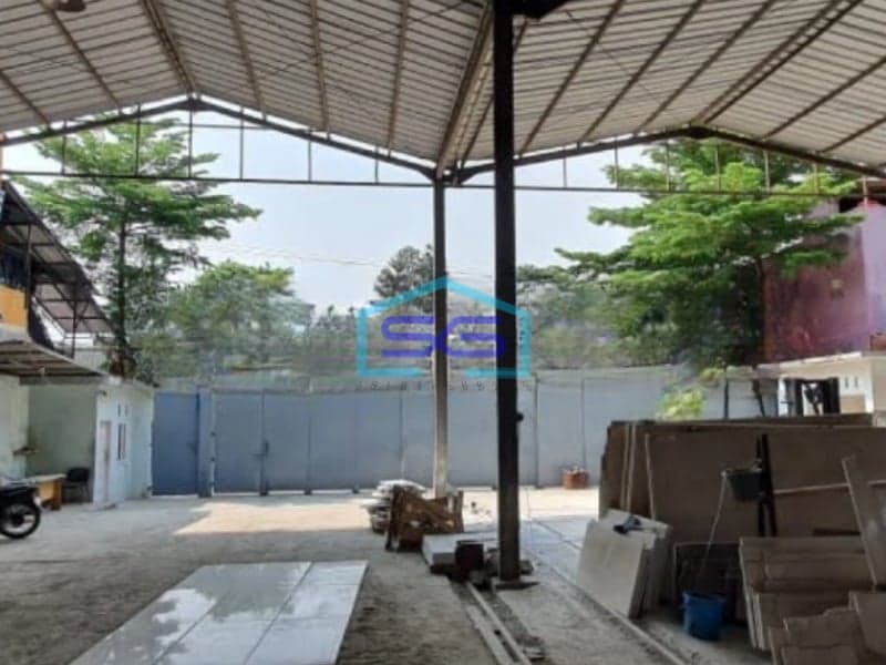 Disewakan Gudang Murah Cukang Galih Curug Tangerang Luas Bangunan 2500m2