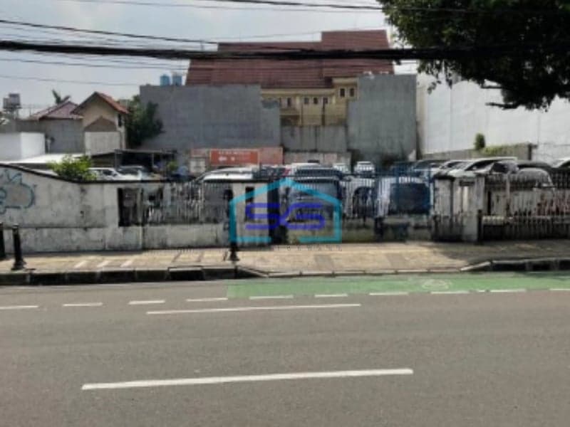 Dijual Tanah Kavling di Pinggir Jalan Raya Menteng Jakarta Pusat LT 1648m2