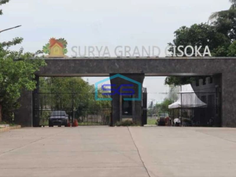 Dijual Gudang Baru Type Aster Lengkap dengan Kantor 2 Lantai Di Surya Grand Cisoka Luas Bangunan  310 m²