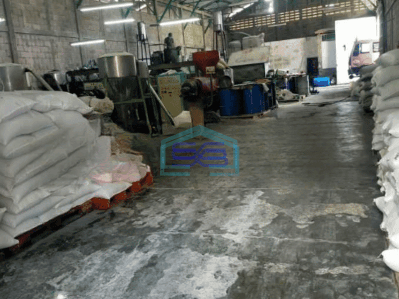 Dijual Gudang Siap Pakai Luas Bangunan  900 m² di Bitung Tangerang