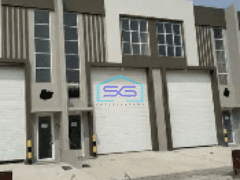 Disewakan Gudang Green Lake City Jakarta Barat LT 120m2 Siap Pakai
