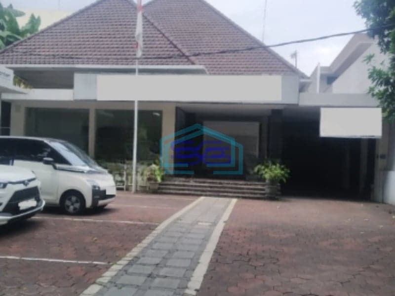 Disewakan Kantor Ex Bank Raya Darmo Surabaya Lokasi Strategis Sisi Timur Hadap Barat Luas Bangunan  500 m²