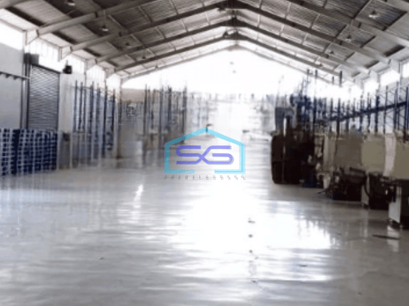 Dijual Gudang Luas Bangunan 2218 m² Lokasi Muara Baru Jakarta Utara