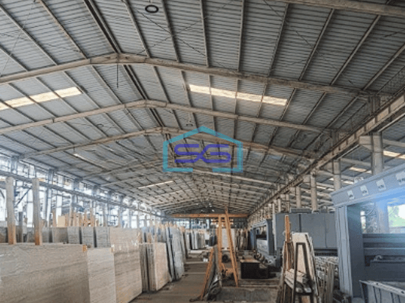 Dijual Gudang di Mekar Jaya Sepatan Tangerang LT 13617m2 SHM Bagus