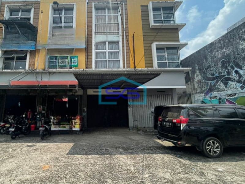 Dijual Ruko 3,5 Lantai Jalan Mayor Salim Batubara Palembang LB 280m2