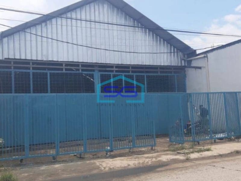 Dijual Gudang Bekas Baja Ringan Pinggir Jalan Cikarang Bekasi Sukatani Masuk Container