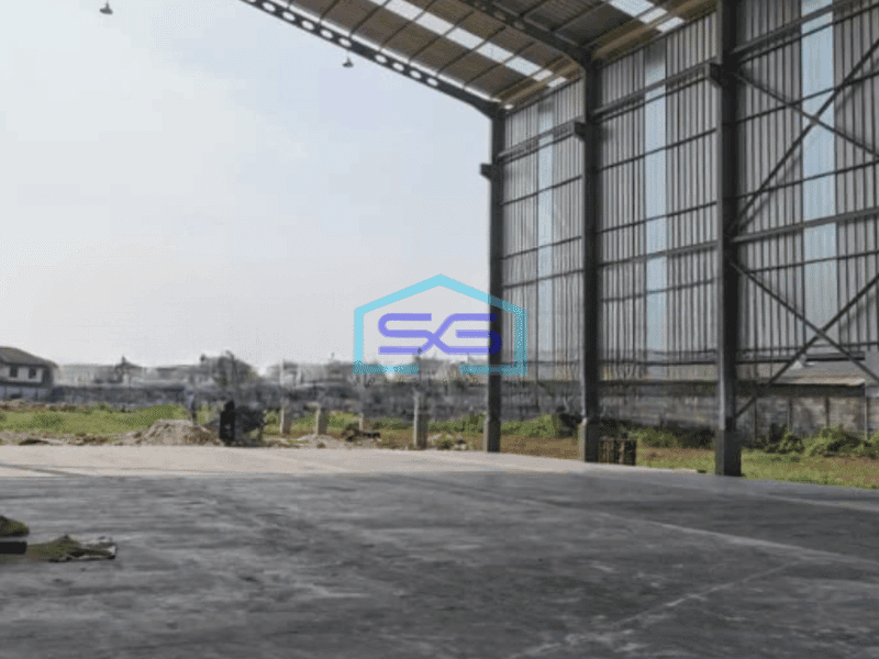 Disewakan Gudang Luas Bangunan  6720 m² Lokasi Bebas Banjir di Periuk Tangerang