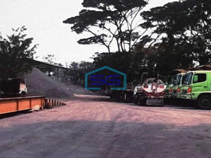 Dijual Gudang ex Pengayakan Batu dan Pasir Akses Bagus Dipinggir Jalan Bekasi LT 19368m2