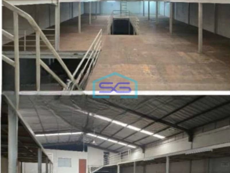 Disewakan Gudang Luas Bangunan 480 m² Lokasi Bebas Banjir di Tangerang