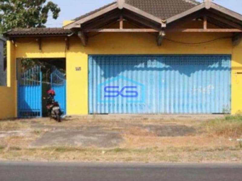 Dijual Ruko Murah Tepi Jalan Cocok Usaha Dan Kantor Dekat Pasar Godean LT 445m2 Sleman Yogyakarta
