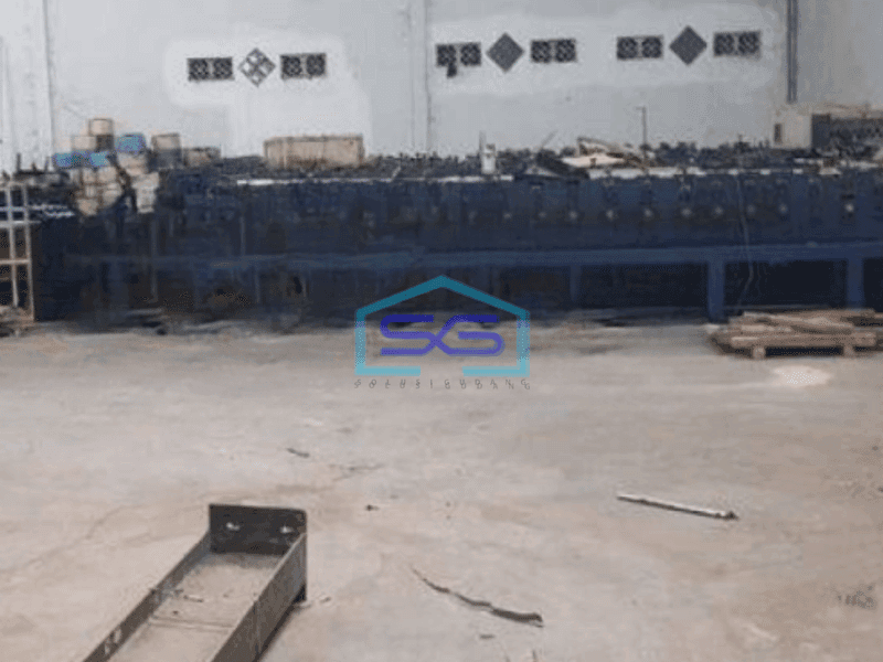 Dijual Gudang Luas Bangunan 450 m² Lokasi Buduran Sidoarjo