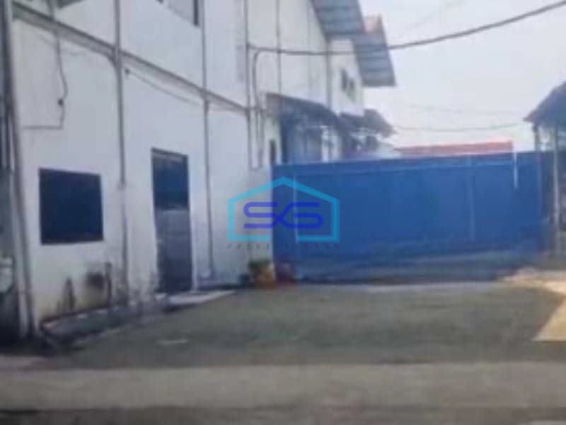 Dijual Gudang Luas Tanah 3837 m² Lokasi Bebas Banjir di Kosambi Tangerang