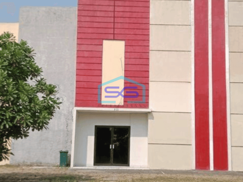 Dijual Gudang Ada Kantor Luas Bangunan  1056 m² Lokasi Strategis di Tarumajaya Bekasi