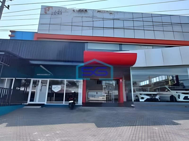 Dijual Ruang Usaha 2 Lantai di Pinggir Jalan Raya Wonosari Yogyakarta LT 1098m2