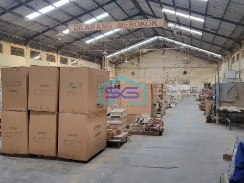 Dijual Pabrik Gudang 2 Lantai di No Jalan Raya Cerme Gresik Jawa Timur LT 7085m2