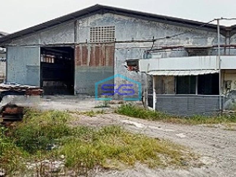 Dijual Gudang Ex Pabrik Luas Bangunan 5000m2 Dekat Akses Toll di Tangerang