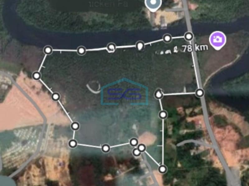 Dijual Tanah Luas 12 ha cocok untuk industry, Toapaya Selatan, Toapaya, Bintan, Kepulauan Riau