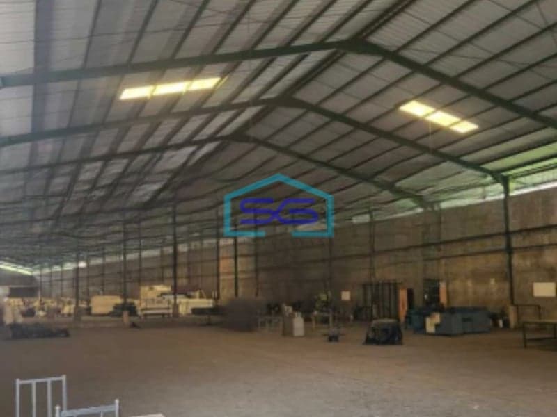 Dijual Gudang Ex Pabrik Luas Bangunan  5281 m² Lokasi Jatu Uwung Tangerang