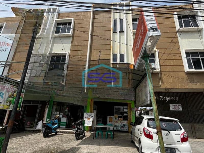 Dijual Ruko + Gudang di Jalan Kebun Bunga Palembang LB 288m2
