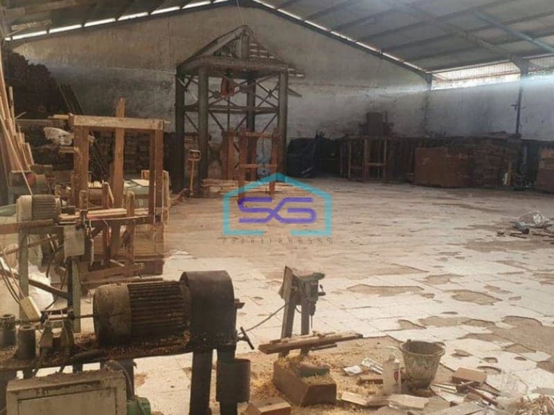Dijual Gudang Bayur Periuk Tangerang Luas Tanah  1200 m²