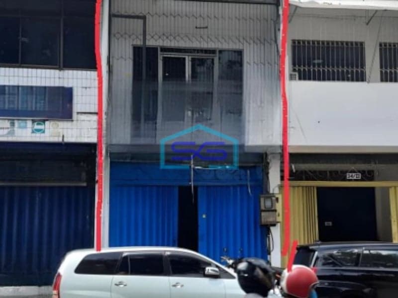 Dijual Ruko di Pasar Besar Wetan Lokasi Strategis di Pusat Kota Surabaya LB 270m2